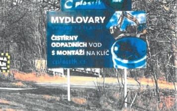 II/105, za rybníkem Naděje