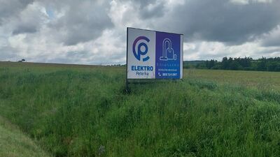 II/159 naproti čerpací stanici