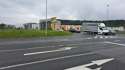 kliknutím zvětšíte III/13911, Strakonice u kř. s III/13911 - Jezárky