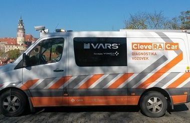 Diagnostika vozovek Jihočeského kraje